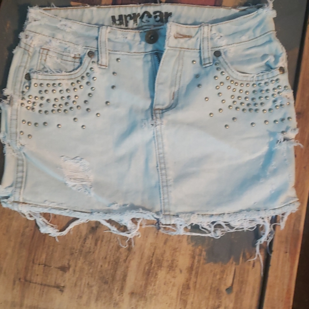 Little girl denim skirt